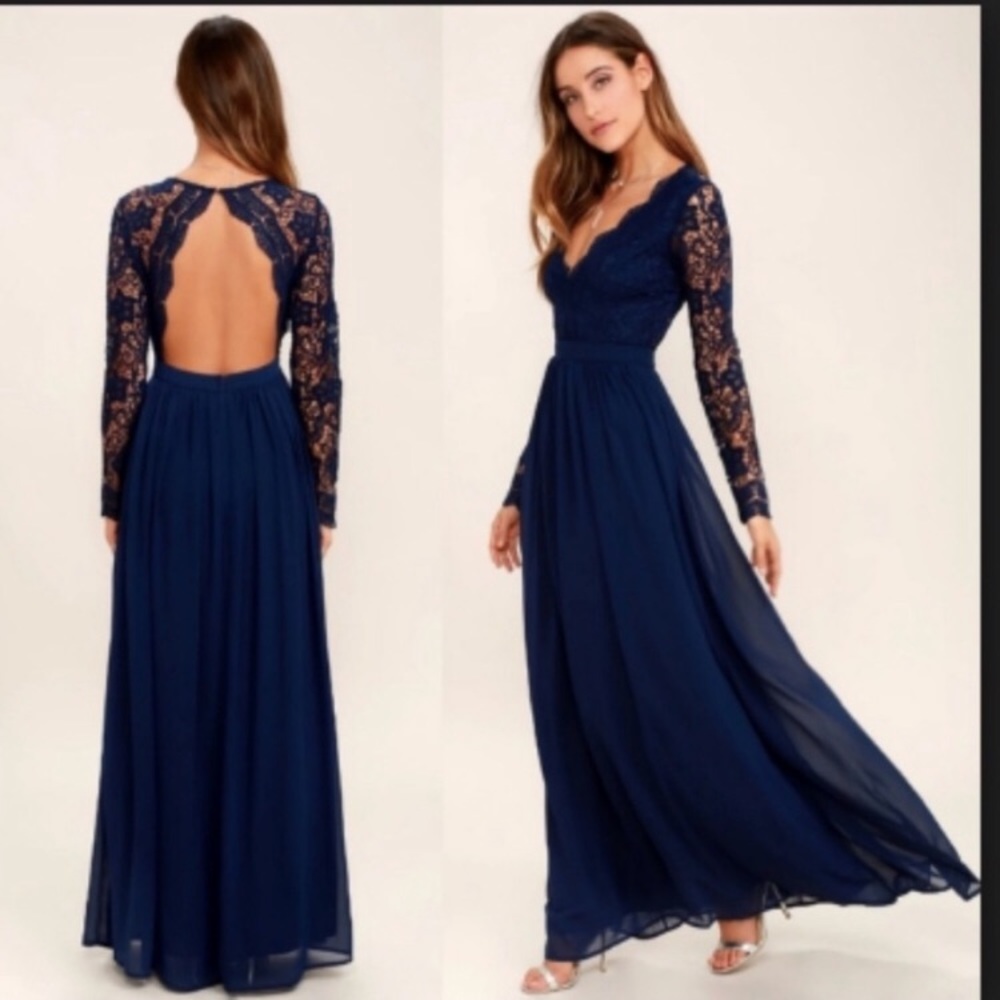 Gorgeous Lulu’s maxi dress with crochet top